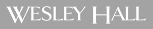 Wesley Hall Logo Grayscale